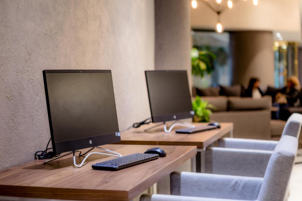 La Joya Pachuca Hotel Bagian luar foto Business Center