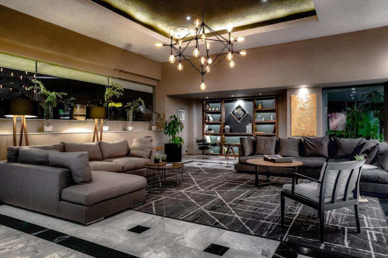 La Joya Pachuca Hotel Bagian luar foto Lobby