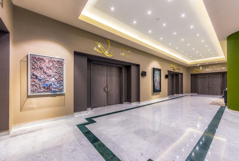 La Joya Pachuca Hotel Bagian luar foto The lobby of the hotel